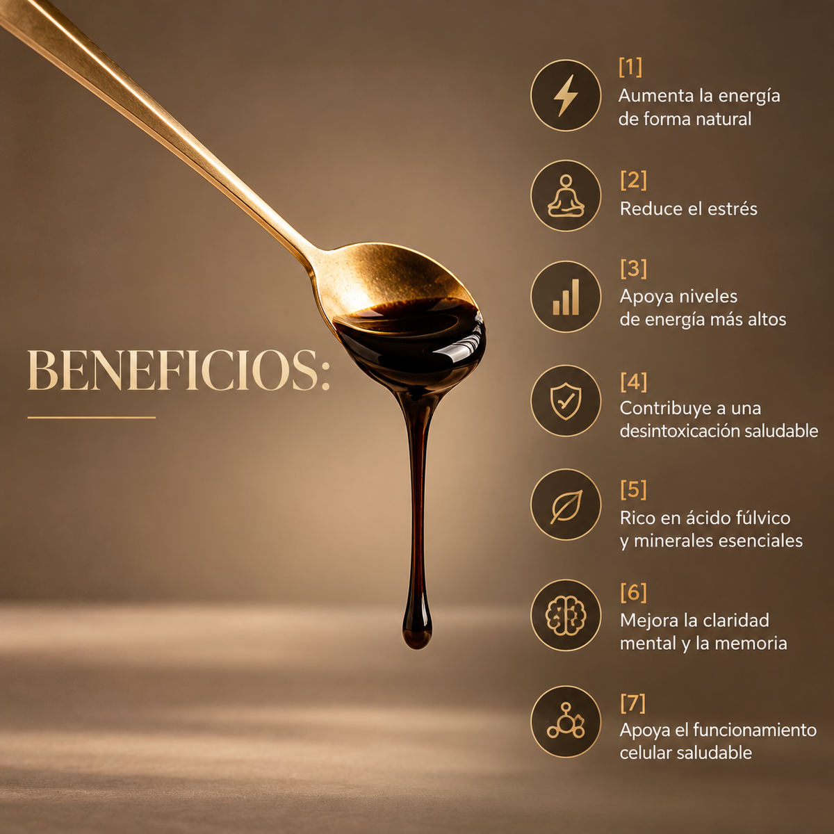 Himalayan Shilajit: Mejora la Resistencia, la Energía y la fuerza - Soporte natural de testosterona