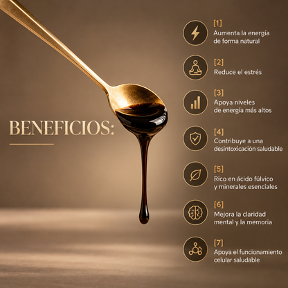 Himalayan Shilajit: Mejora la Resistencia, la Energía y la fuerza - Soporte natural de testosterona