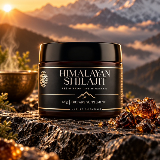 Himalayan Shilajit: Mejora la Resistencia, la Energía y la fuerza - Soporte natural de testosterona